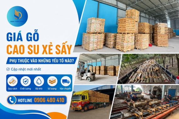 Giá Gỗ Cao Su Xẻ Sấy Phụ Thuộc Vào Những Yếu Tố Nào?